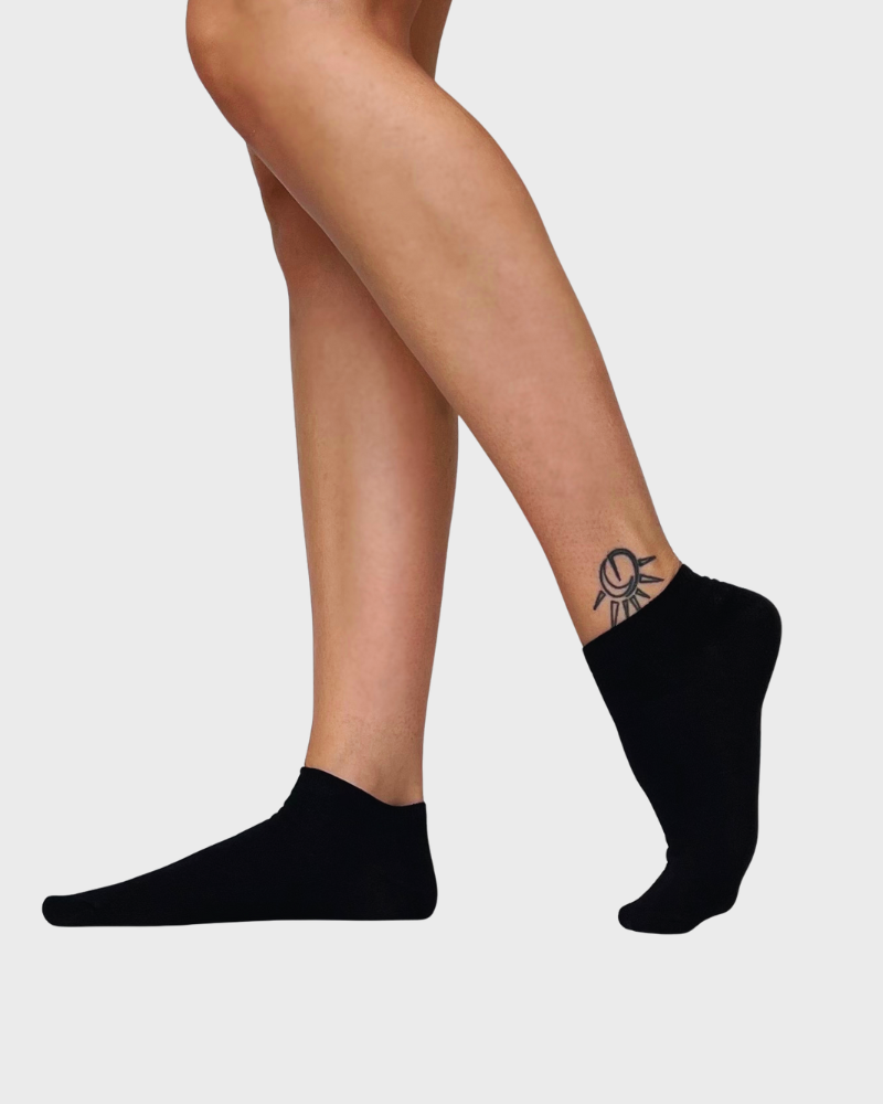 Sneaker Socken 3er Pack black
