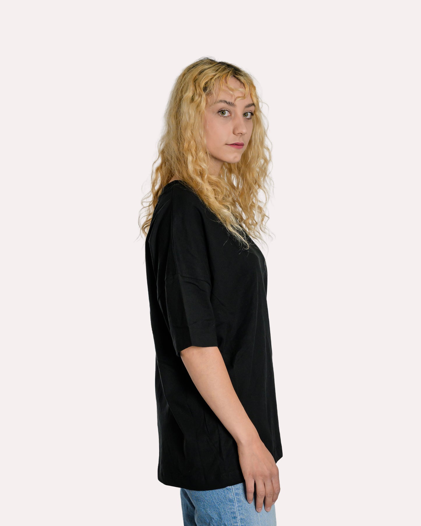 heavy drop shoulder oversized T-Shirt