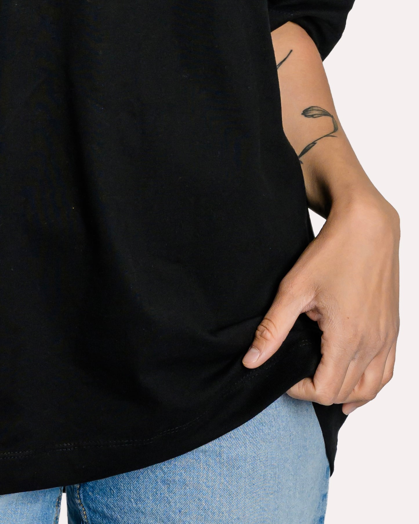 heavy drop shoulder oversized T-Shirt