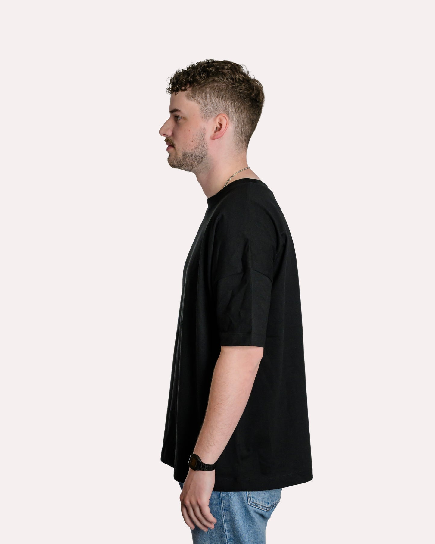 heavy drop shoulder oversized T-Shirt