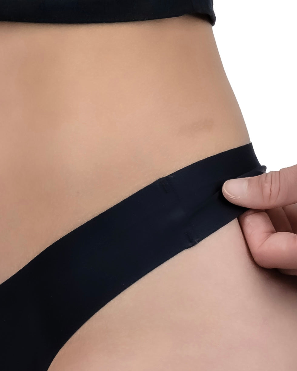 Seamless Tanga 3er Set nature