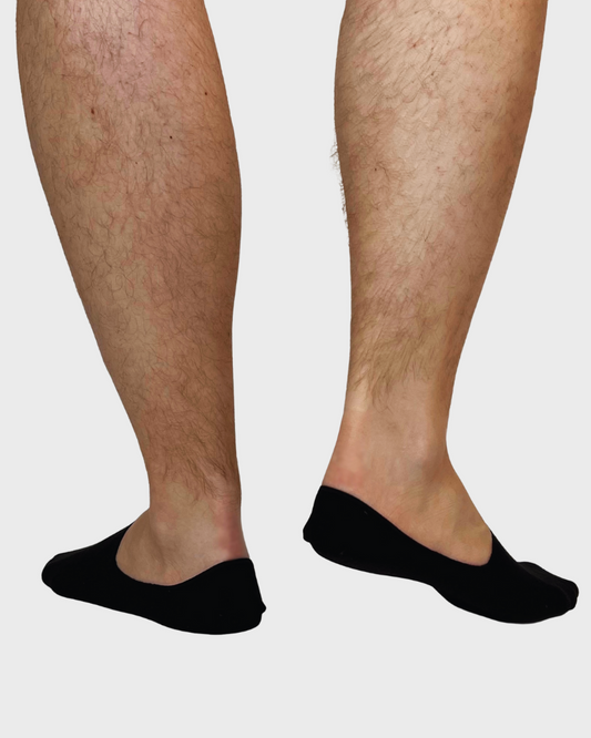 Füßlinge 2er Pack für Herren black