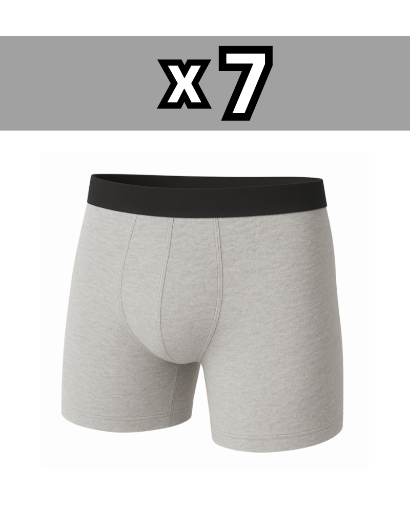Boxer 7er Set ash