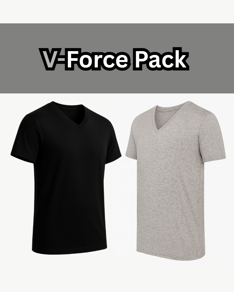 men V T-Shirt 2er Pack