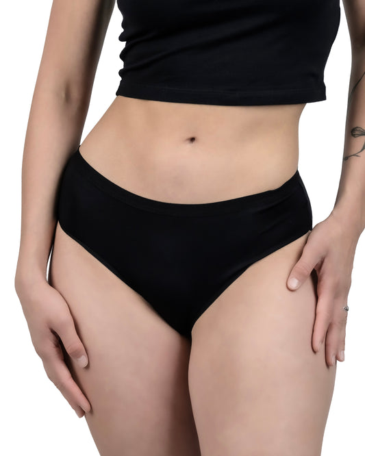 Slip 3er Set black