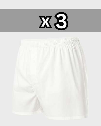 Boxer Short weiß 3er Set