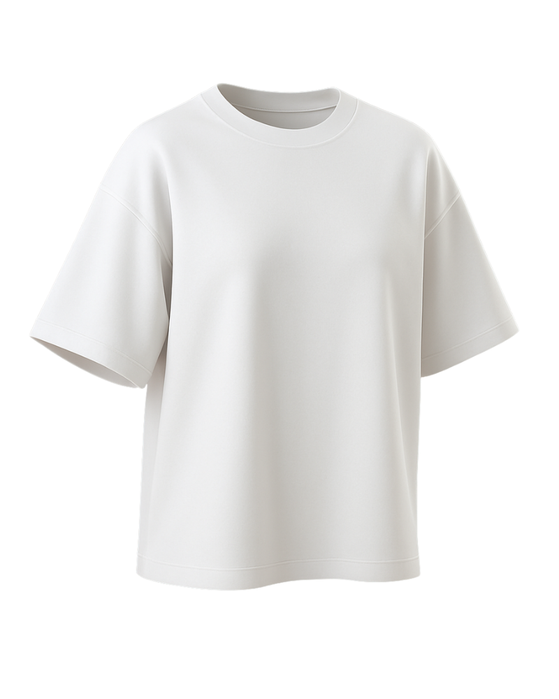 heavy drop shoulder oversized T-Shirt