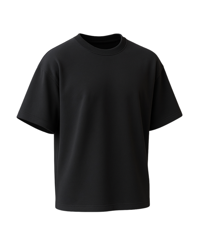 heavy drop shoulder oversized T-Shirt