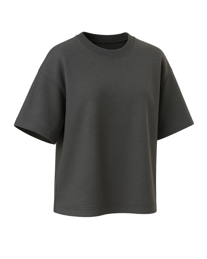 heavy drop shoulder oversized T-Shirt