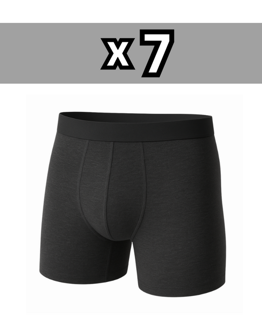 Boxer 7er Set charcoal