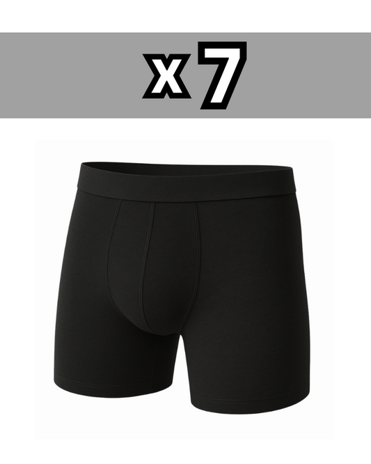 Boxer 7er Set black