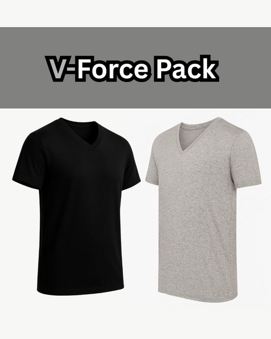 men V T-Shirt 2er Pack