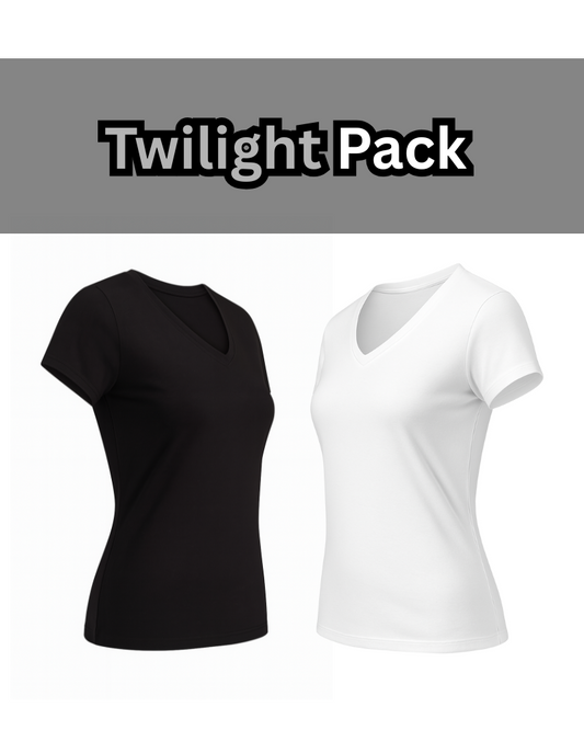 women V T-Shirt 2er Pack