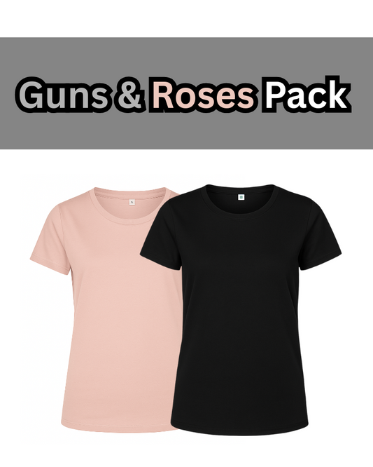 womens basic T-Shirt 2er Pack